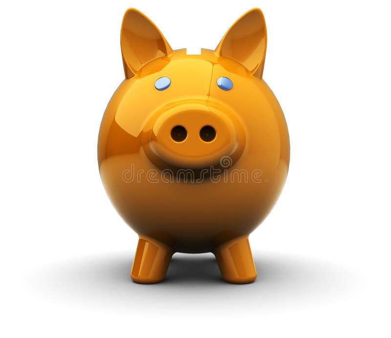 Spaarvarken vector illustratie