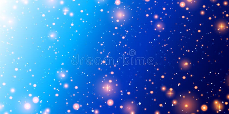 Space Background with Shining Stars. Cosmos . Blue Galaxy Backdrop.  Beautiful Outer Space. Infinite Universe. Eps 10 Stock Vector -  Illustration of glow, banner: 162616341