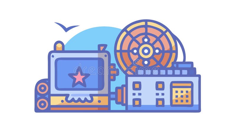 Space command center, cosmic mission control, futuristic operations, vector design Generative AI vector illustration