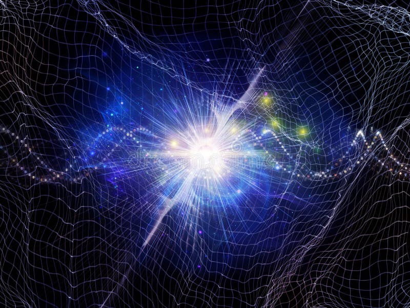 Space Distortion royalty free illustration