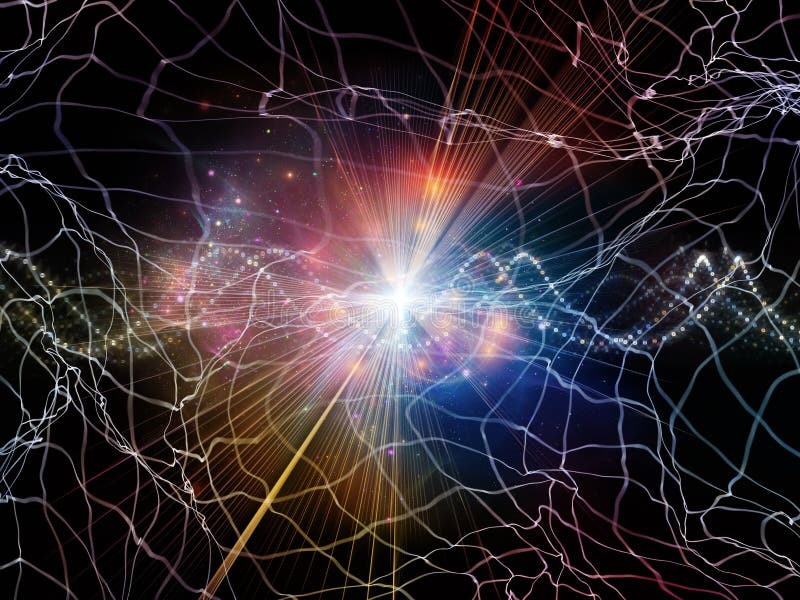 Space Distortion royalty free illustration