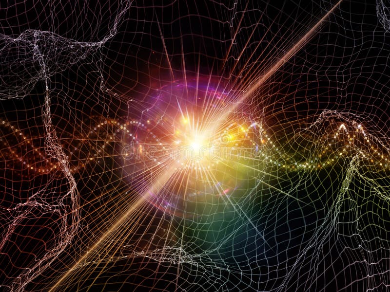 Space Distortion royalty free illustration