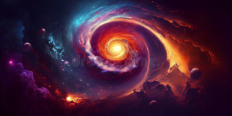 Space Galaxy Background, Galaxy Background, Starry Cosmic Nebula and ...
