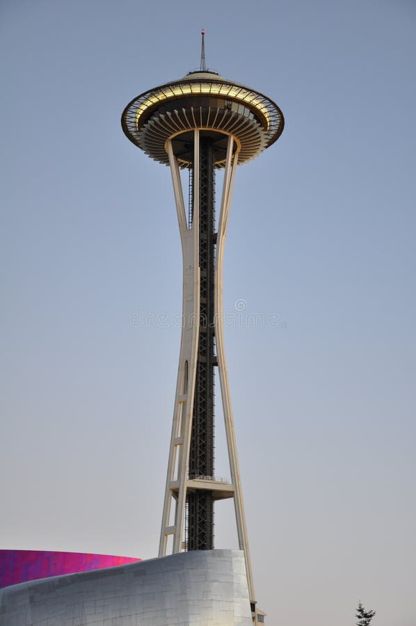 Space Needle Seattle, Washington Editorial Stock Photo Image of