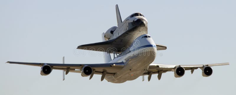 Space shuttle royalty free stock photography