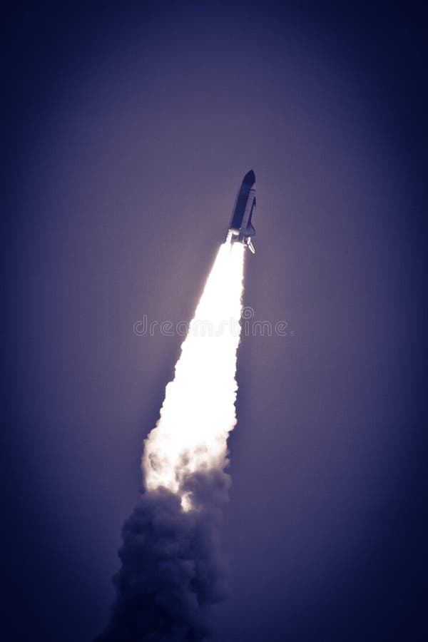 Space shuttle in flight royalty free stock photos Space shuttle in flight royalty free stock photos