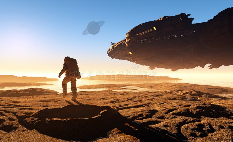 Space. royalty free illustration