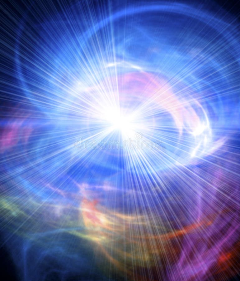 Space star flare vector illustration Space star flare vector illustration