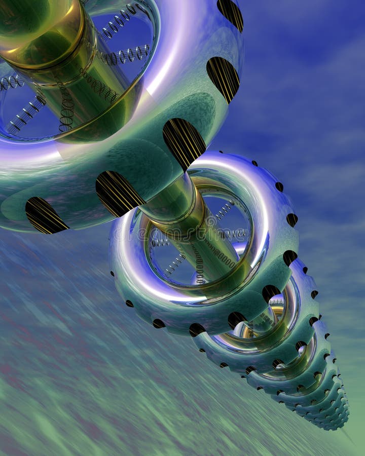 Space Station stock illustration