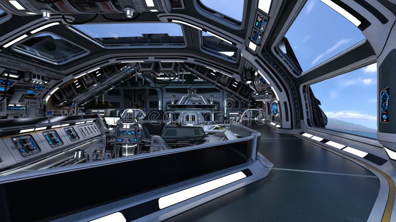 Space station royalty free stock image