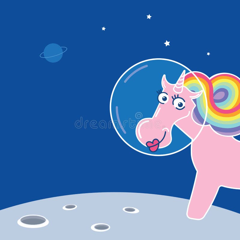 Space Unicorn Tshirt - Flying Astronaut Stars And Rainbow Space Unicorn Tshirt - Flying Astronaut Stars And Rainbow