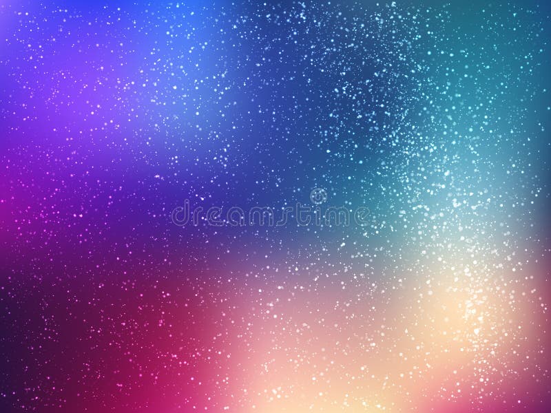 Colorful orbs of light stock illustration. Illustration of colourful ...