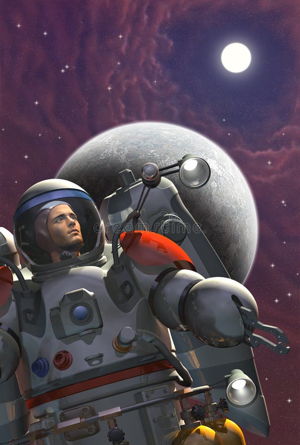 Spaceman vector illustration