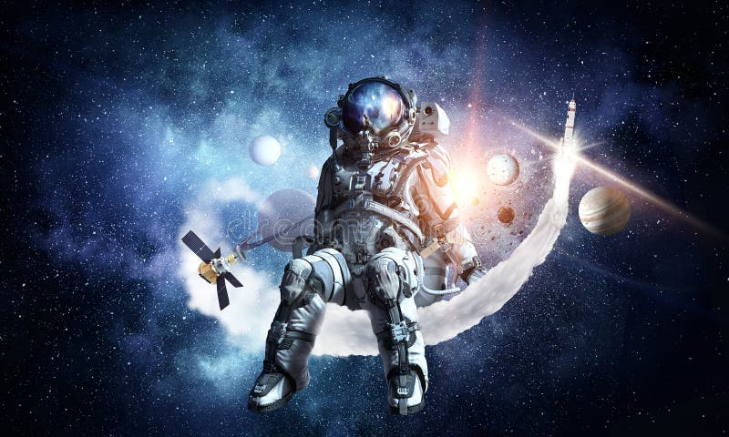 4K WALLPAPER FOR PC - ASTRONAUT IN THE CLOUDS