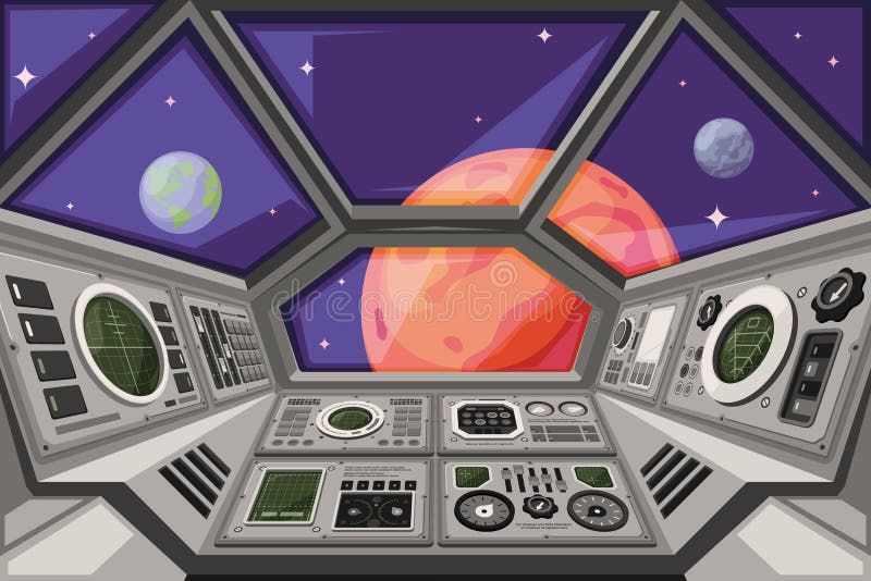 Cartoon Spaceship Interior Stock Illustrations – 523 Cartoon Spaceship  Interior Stock Illustrations, Vectors & Clipart - Dreamstime