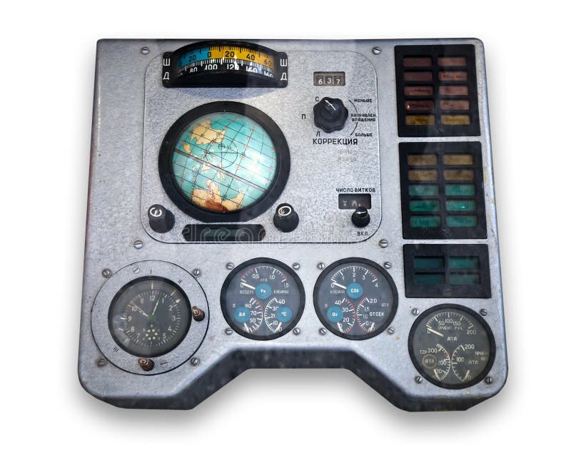 Spaceship control panel