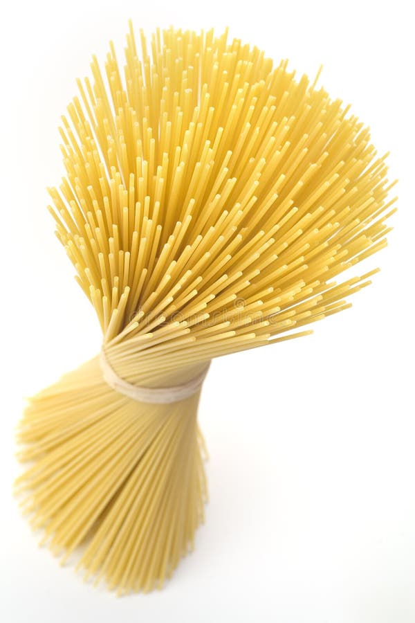 Italian pasta, close up shot, on white background. Italian pasta spaghett stock images, royalty-free photos and pictures