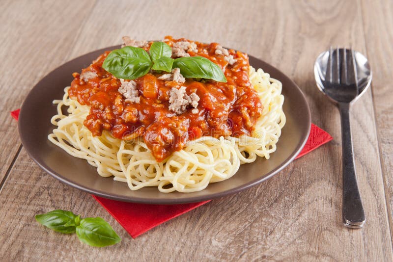 Spaghetti and Meatballs stock image. Image of meatballs - 8565137