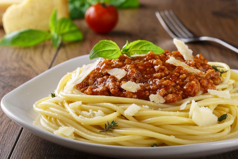 Spaghetti Bolonais images libres de droits Spaghetti Bolonais images libres de droits