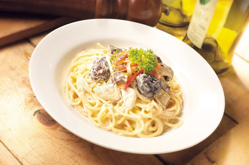 Spaghetti de pâtes photo stock Spaghetti de pâtes photo stock
