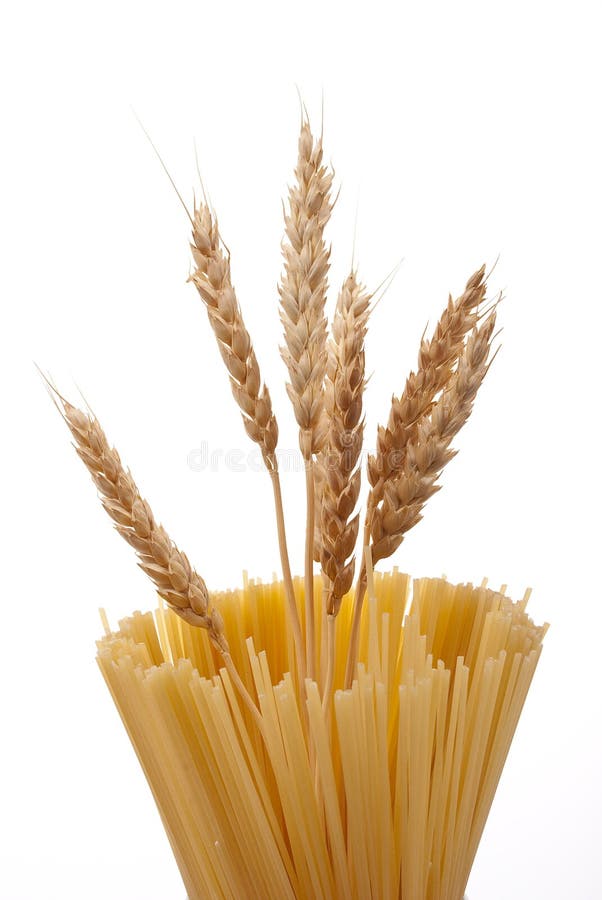 Spaghetti and ear of wheat