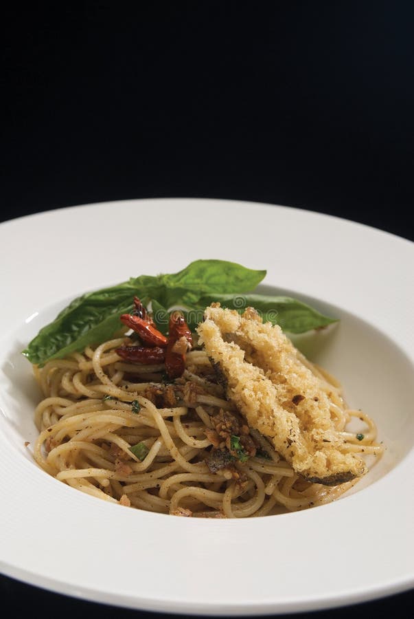 SPAGHETTI with fish roe stock photo. Image of spaghetti 145686642