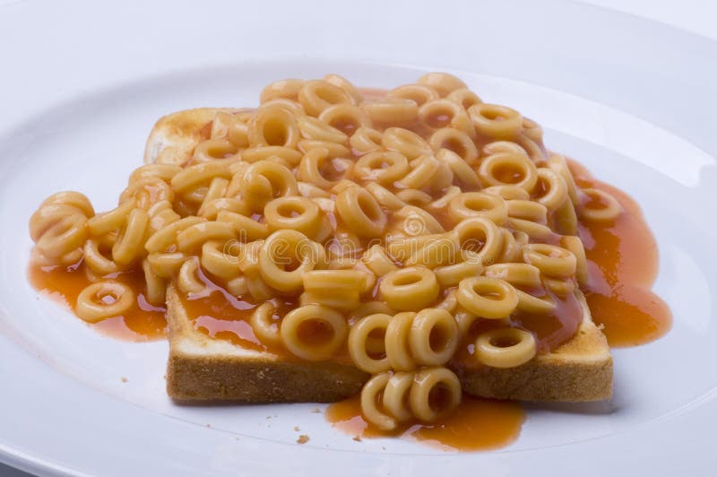 Spaghetti Hoops stock photo. Image of food, hunger, sauce 2240888