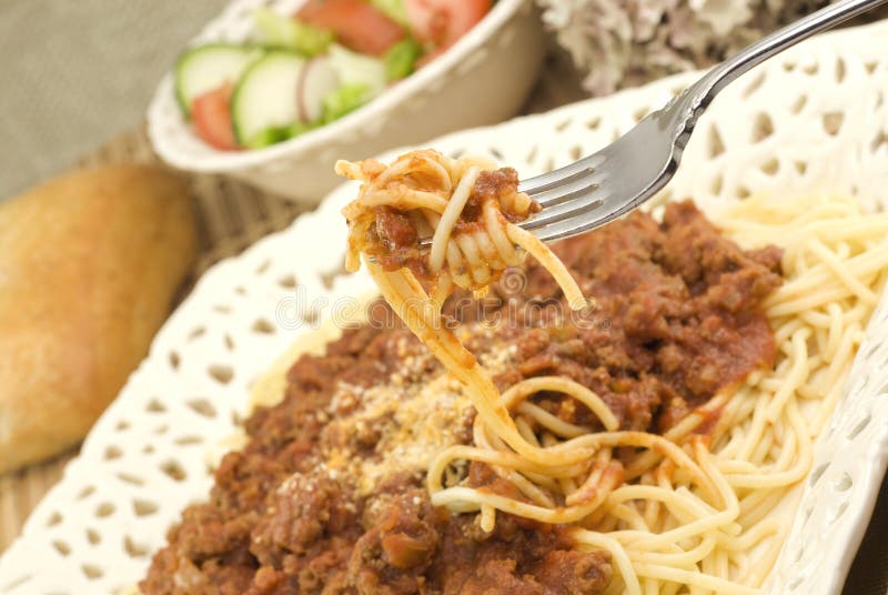 Spaghetti and Meat Sauce