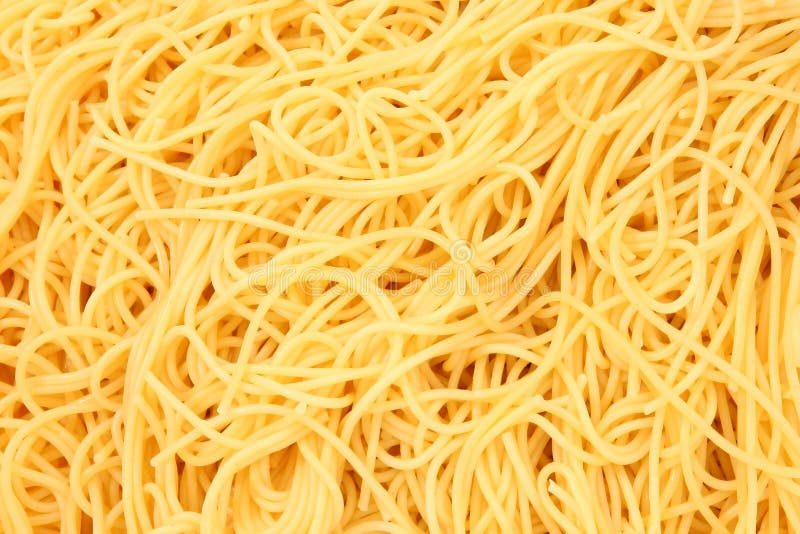 Spaghetti Noodles Close Up