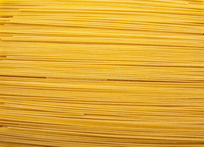 Spaghetti Pasta Food Yellow Vitamin B Background Texture Stock Photo