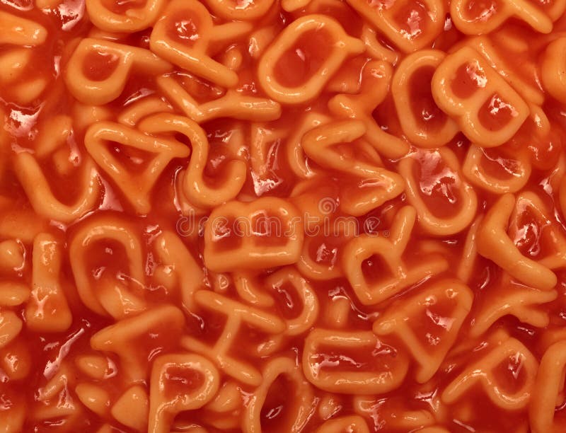 Spaghetti Pasta Letters stock image. Image of letters 18044421