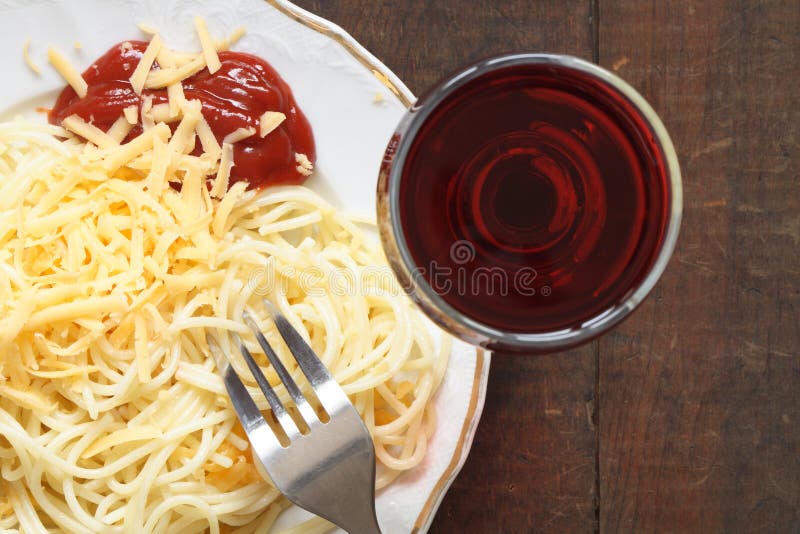 Spaghetti And Wine