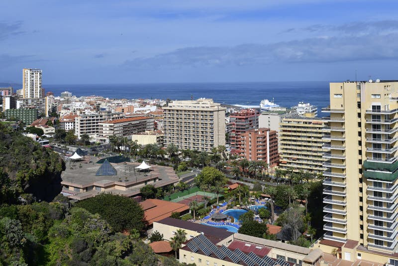 Spain, Canary Islands, Tenerife, Puerto de la Cruz stock image Spain, Canary Islands, Tenerife, Puerto de la Cruz stock image