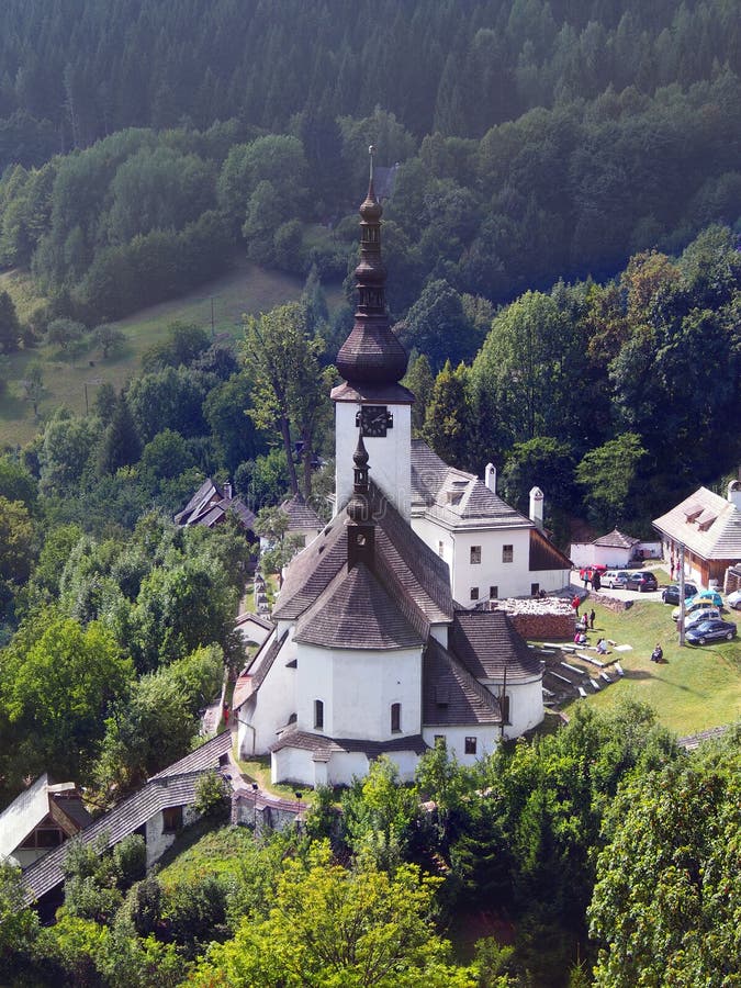 Spania Dolina and Church of the Transfiguration