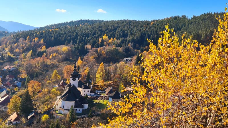 Špania Dolina na Slovensku.