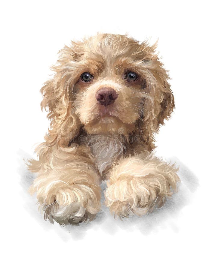 spaniel английской языка кокерспаниеля самана коррекций высокая картины photoshop качества развертки акварель очень Акриловое изо стоковое фото spaniel английской языка кокерспаниеля самана коррекций высокая картины photoshop качества развертки акварель очень Акриловое изо стоковое фото