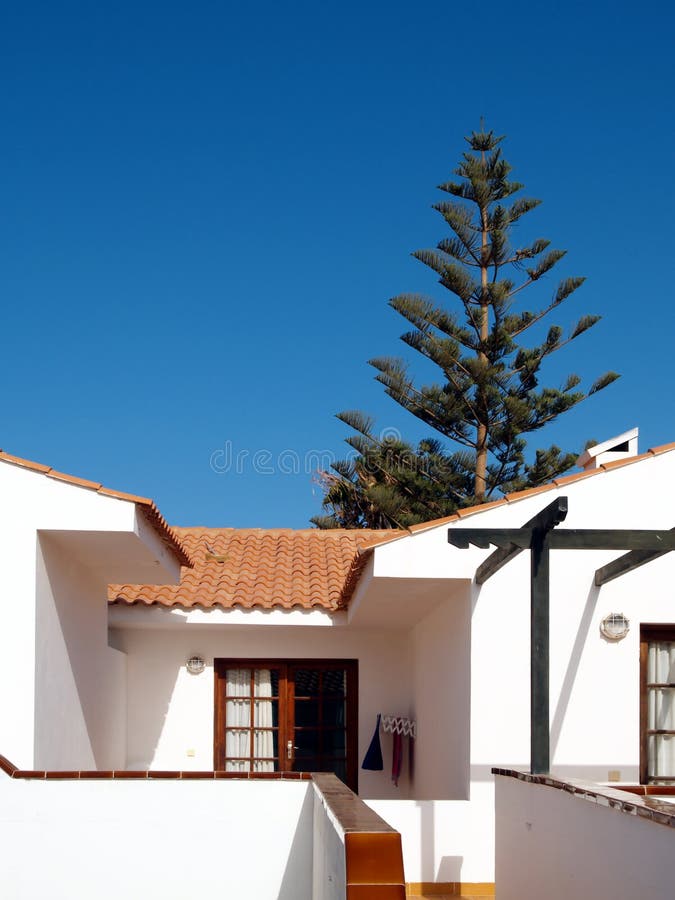 Spanische Feiertags-Wohnung lizenzfreie stockfotografie Spanische Feiertags-Wohnung lizenzfreie stockfotografie