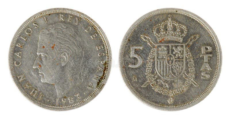 Spanische Münze