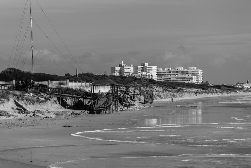 Spanish beach house stock photo. Image of bright, europe 121599474