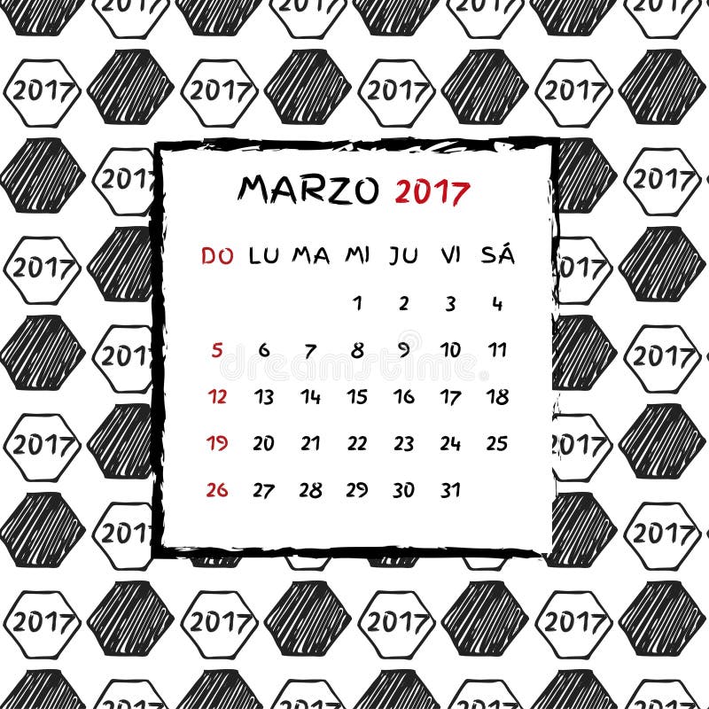 spanish-calendar-2017-stock-vector-illustration-of-monday-82177173