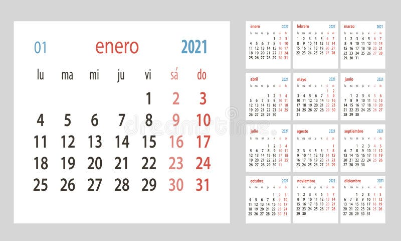 spanish calendar 2021 july
