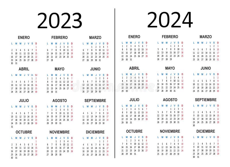 spanish-calendar-2023-2024-years-week-starts-on-monday-stock-vector