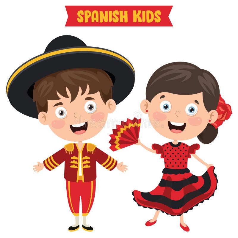 Spanish Abc for Preschool Education Stock Vector - Illustration of ...