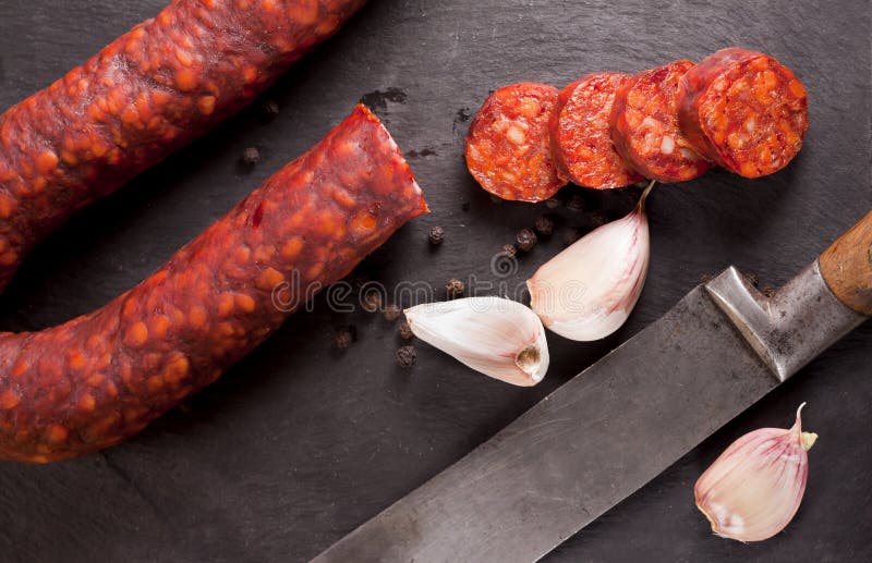 Spanish chorizo.