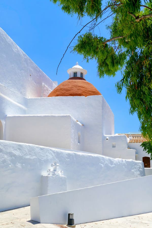 A Spanish church bathed in sunlight royalty free stock photos A Spanish church bathed in sunlight royalty free stock photos