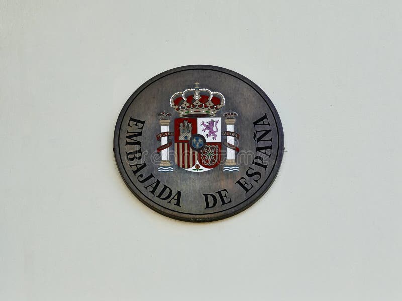 Official Plaque of the Local French Consulate Consulat De La