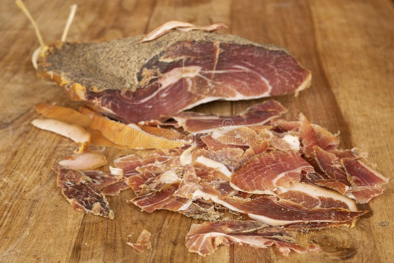 Spanish cured ham stock image. Image of slice, spain 240859451