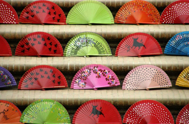 Spanish fans stock photo. Image of nice, andalusia, flaminco 48816276