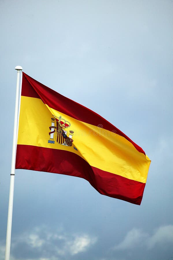 Spanish Flag stock image. Image of still, full, spanish 196841865