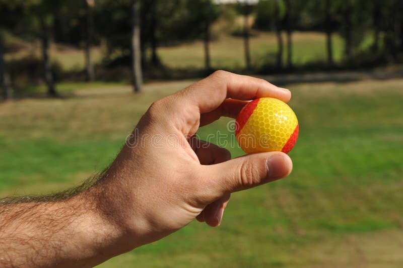 Spanish Golf Ball, Golf in Spain Stock Photo Image of ball, grass